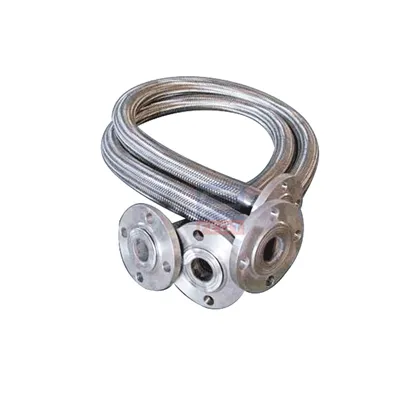 Flensede flettede metallslangekontakter